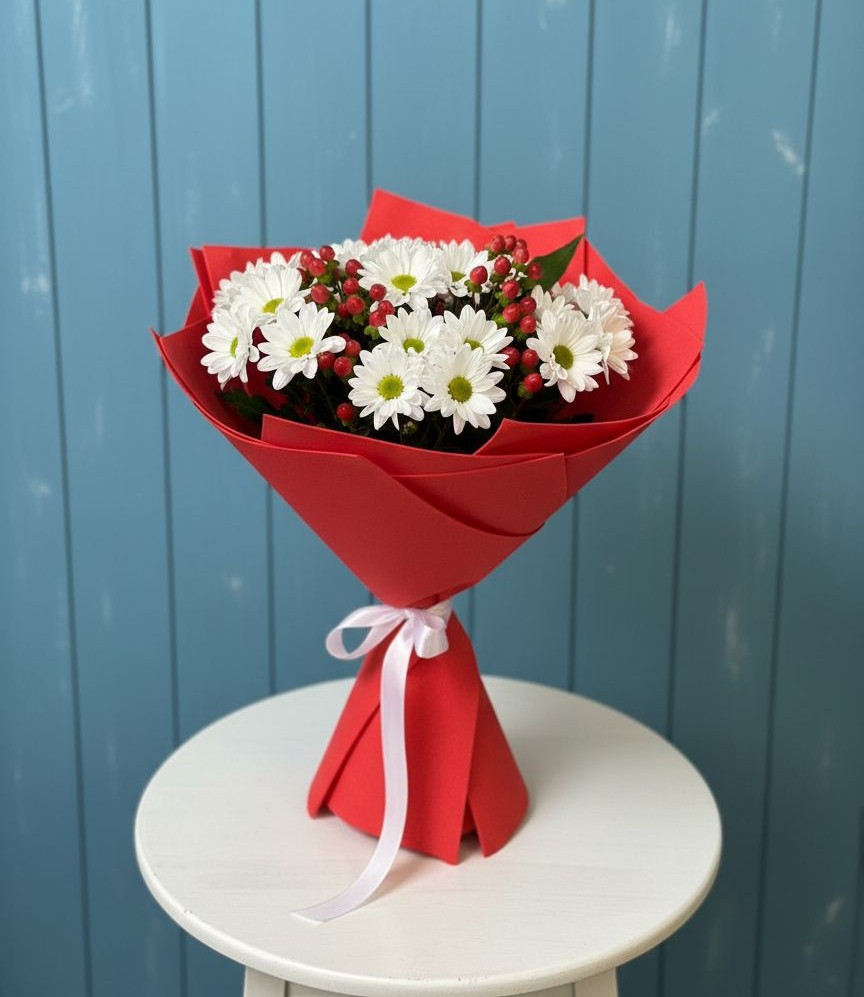 Букет цветов из: Хризантемы в Невьянске