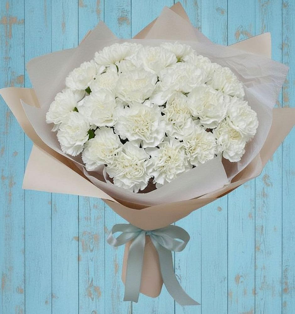 Букет цветов из: Гвоздики в Невьянске