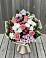 Букет цветов из: Альстромерии, Гвоздики, Розы и Хризантемы в Невьянске