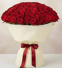 Букет 101 Красная роза Милано в Невьянске