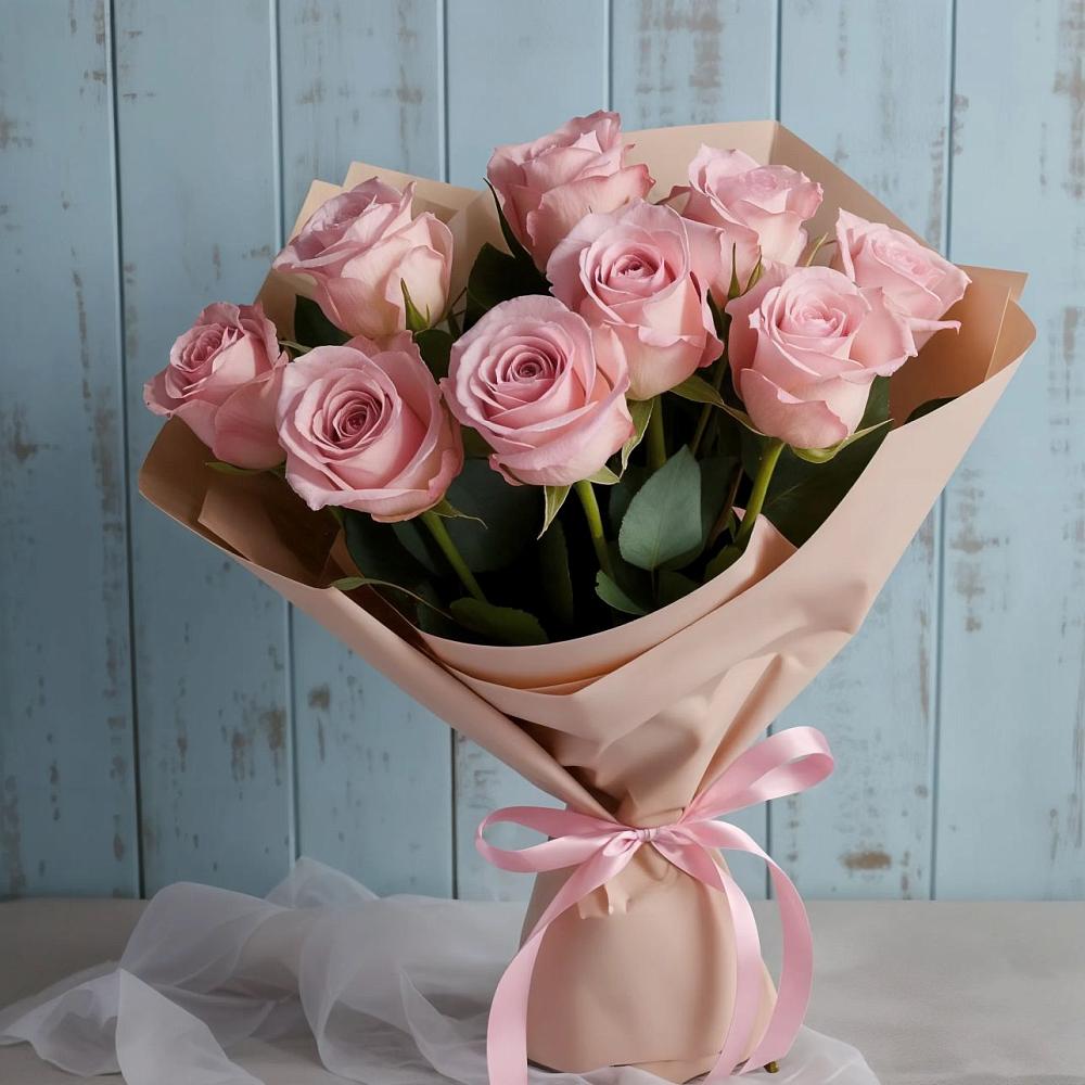 Букет цветов из: Розы в Невьянске