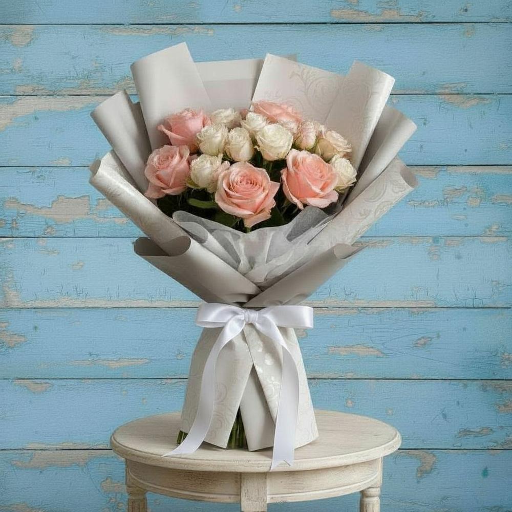 Букет цветов из: Розы в Невьянске