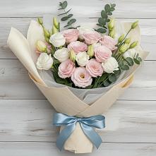 Букет цветов из:  Лизиантусы в Невьянске