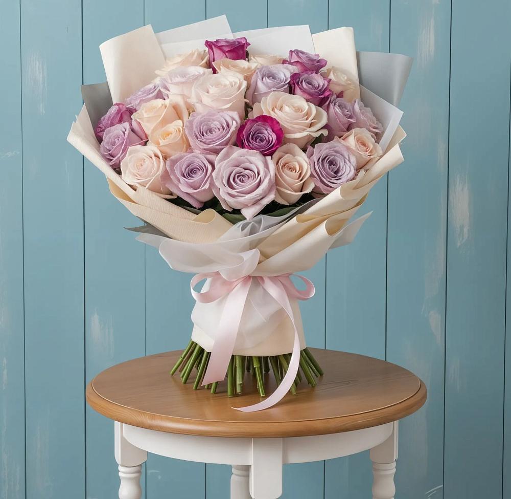 Букет цветов из: Розы в Невьянске