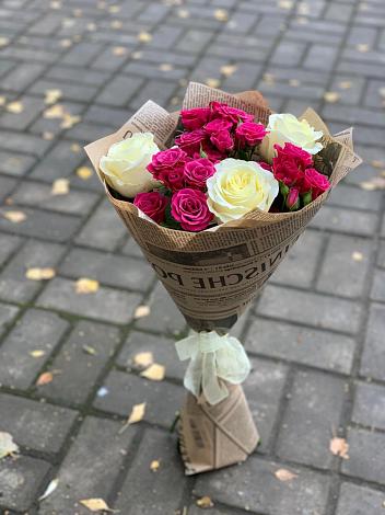 Букет цветов из: Розы в Невьянске